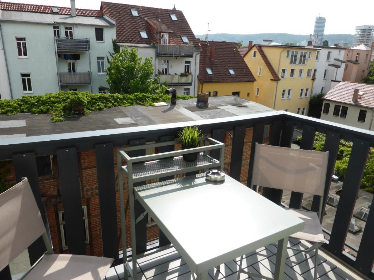 Jena City Apartment, Balkon, Sonnig, Wifi, Parkplaetze, Naehe Zentrum Exterior foto